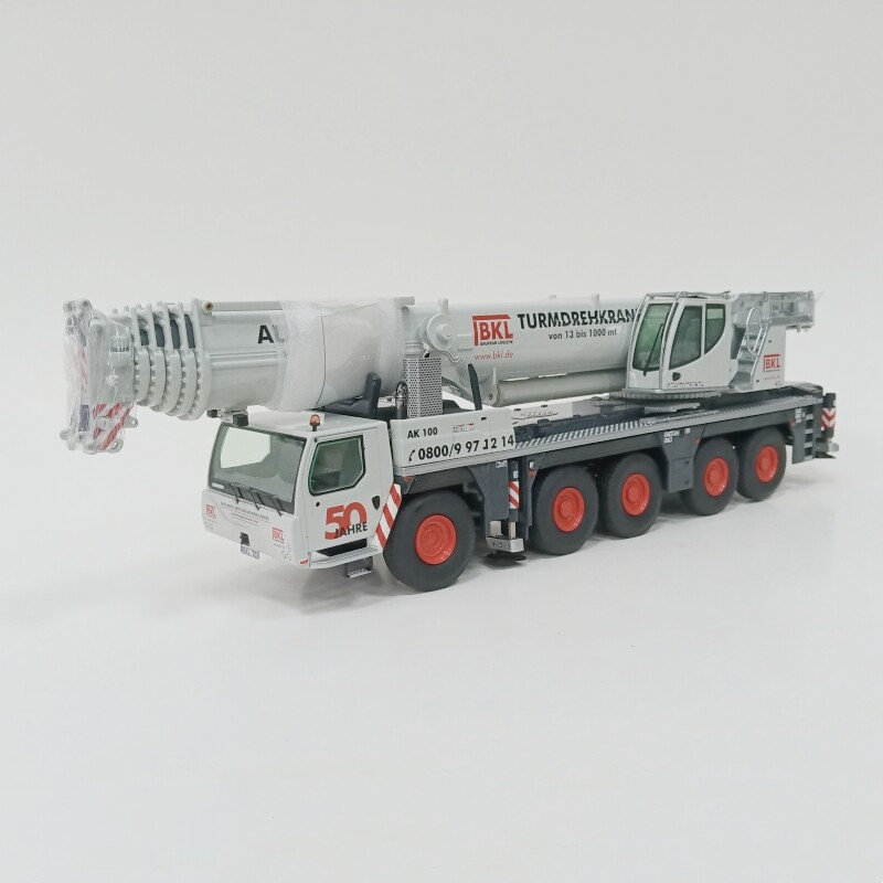 1:50 NZG LIEBHERR LTM1250-5.1 Crane Construction Equipment #959/09 Diecast Model