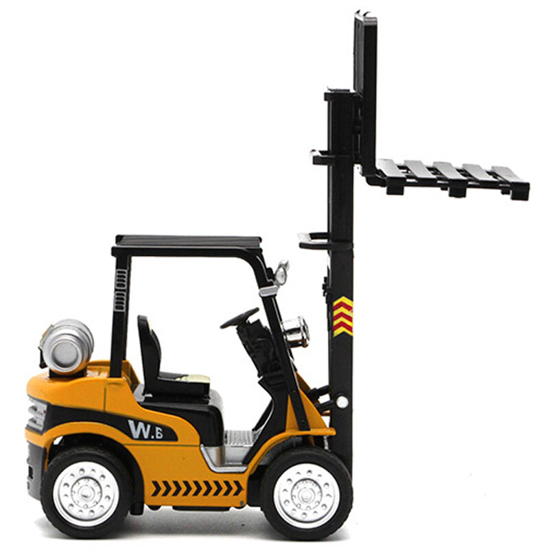 1/24 Forklift Truck Construction Equipment Model Diecast Fork Truck Toy Vehicle