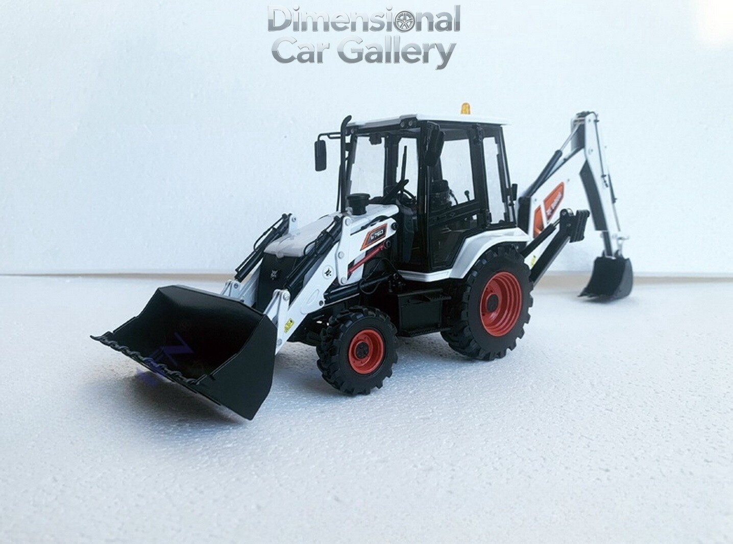1/25 Scale Bobcat B760 Backhoe Loader Diecast Model Toy Collection Gift