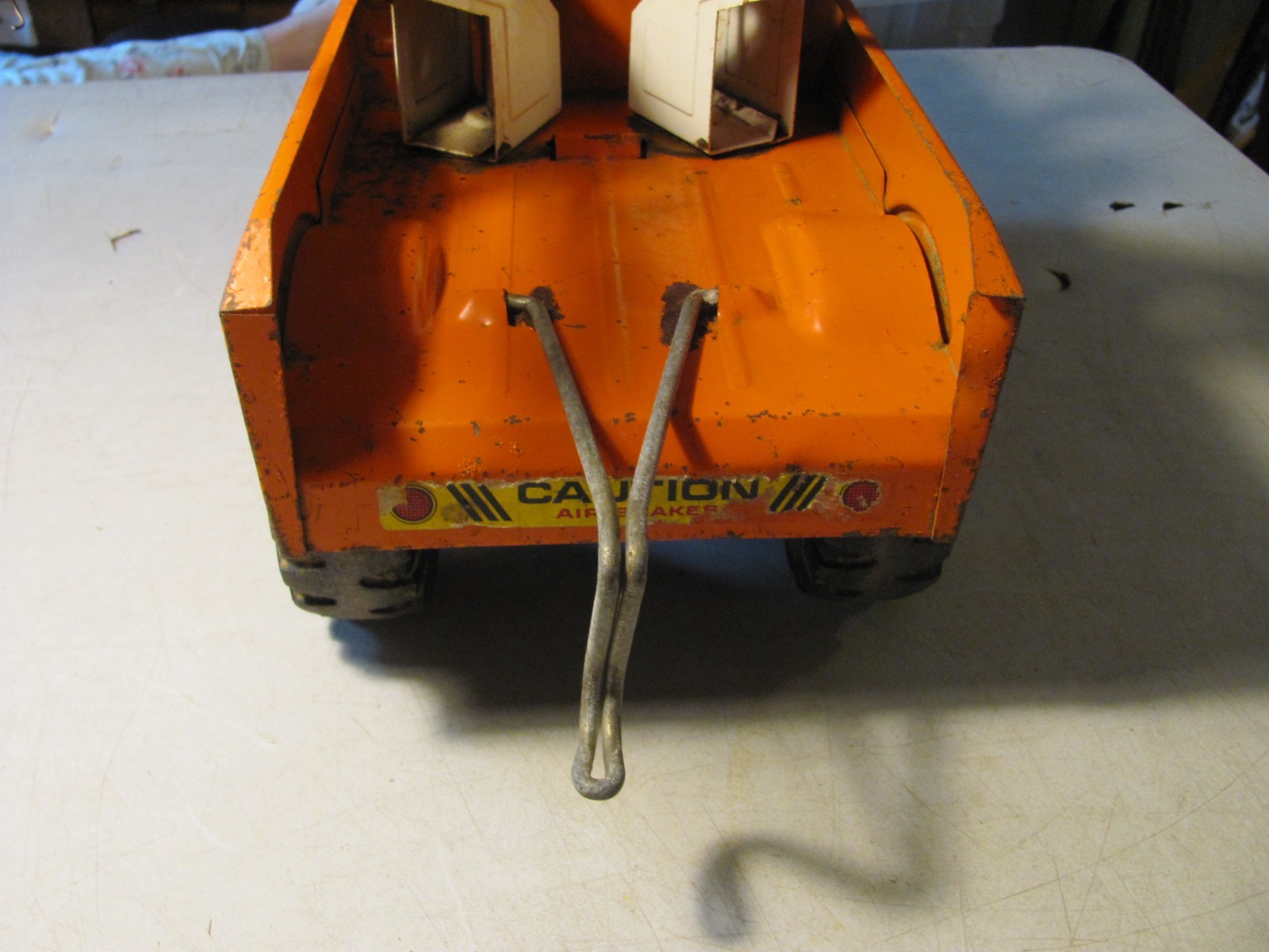 1970’s Mighty Tonka Orange Tow Truck.