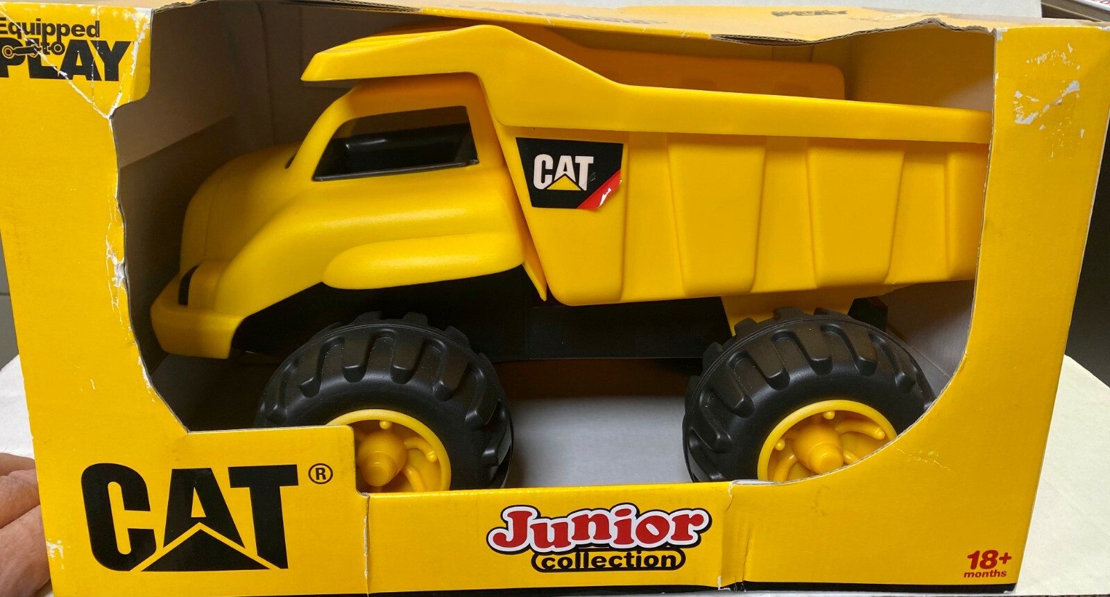 CAT Caterpillar Dump Truck Toy Junior Collection # 32650 – 2007 – FREE SHIPPING