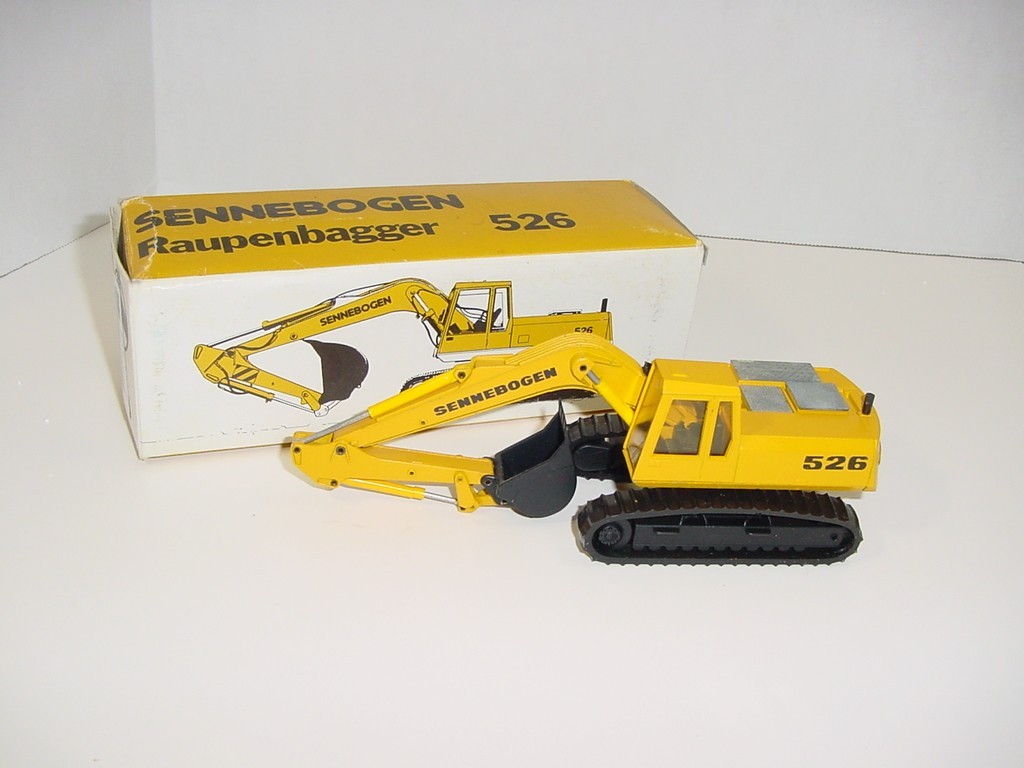 1:50 Conrad Sennebogen 526 Excavator Diecast Model No. 2814 NIB!