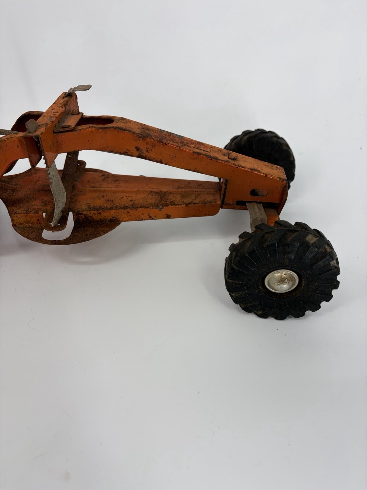 Vintage Wyandotte Pressed Steel Road Power Grader for Parts Repair Restoration