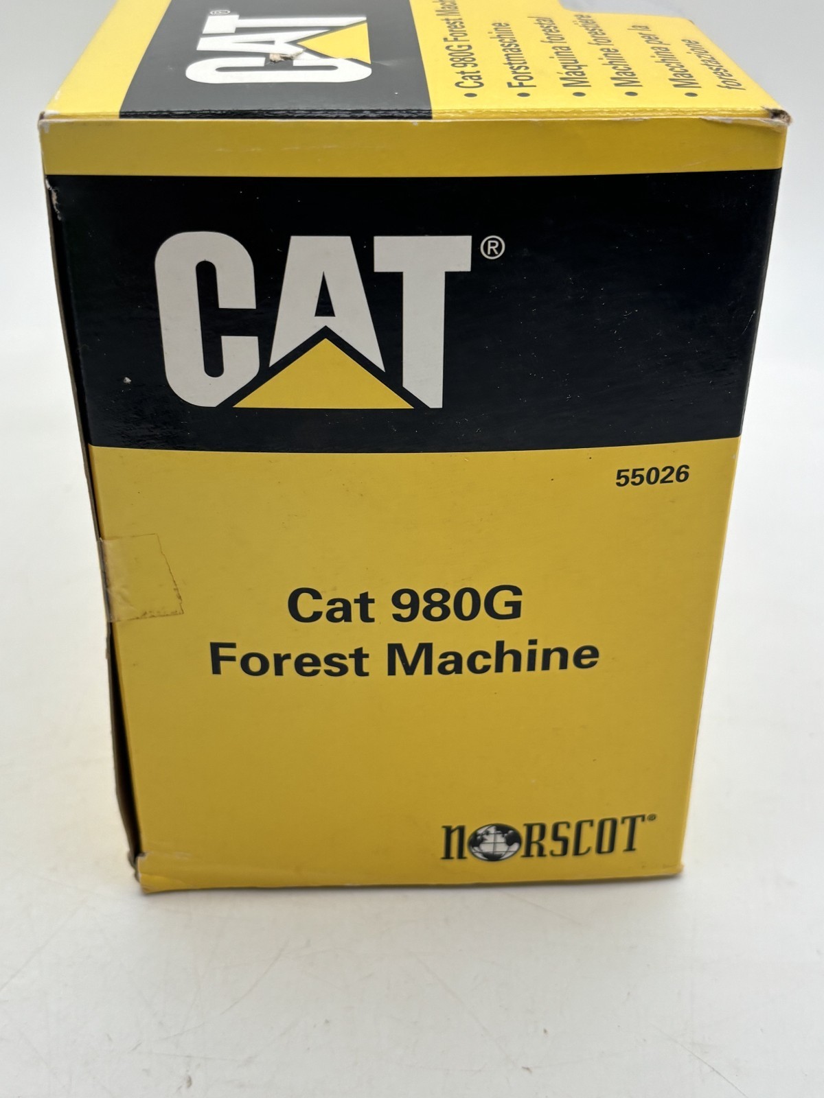 Norscot Cat 980G Forest Machine #55026 Die Cast Model 1:50 New in Box