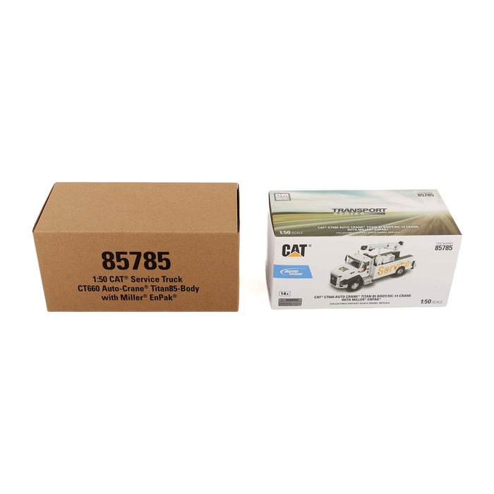 DieCast Masters 85785 1:50 CAT CT660 Auto-Crane Titan 85 Body with Miller EnPak