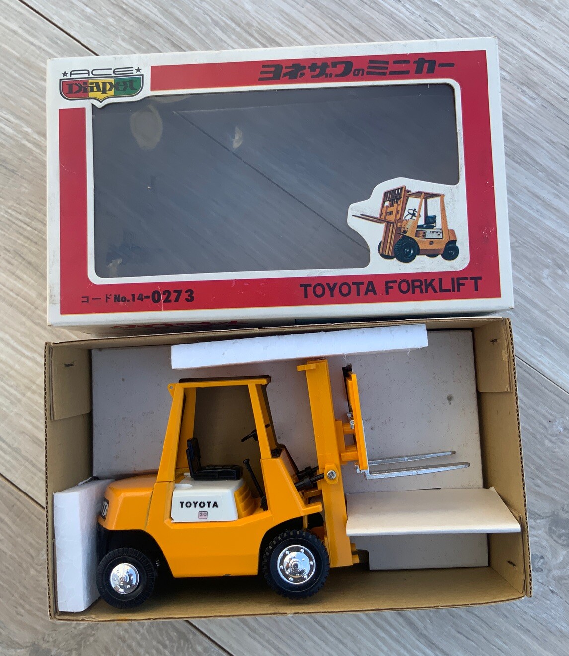 Diapet Japan 1:23 ACE TOYOTA Yonezawa Toys K-3 MIB`NEW 14-0273 T-39 Super RARE!