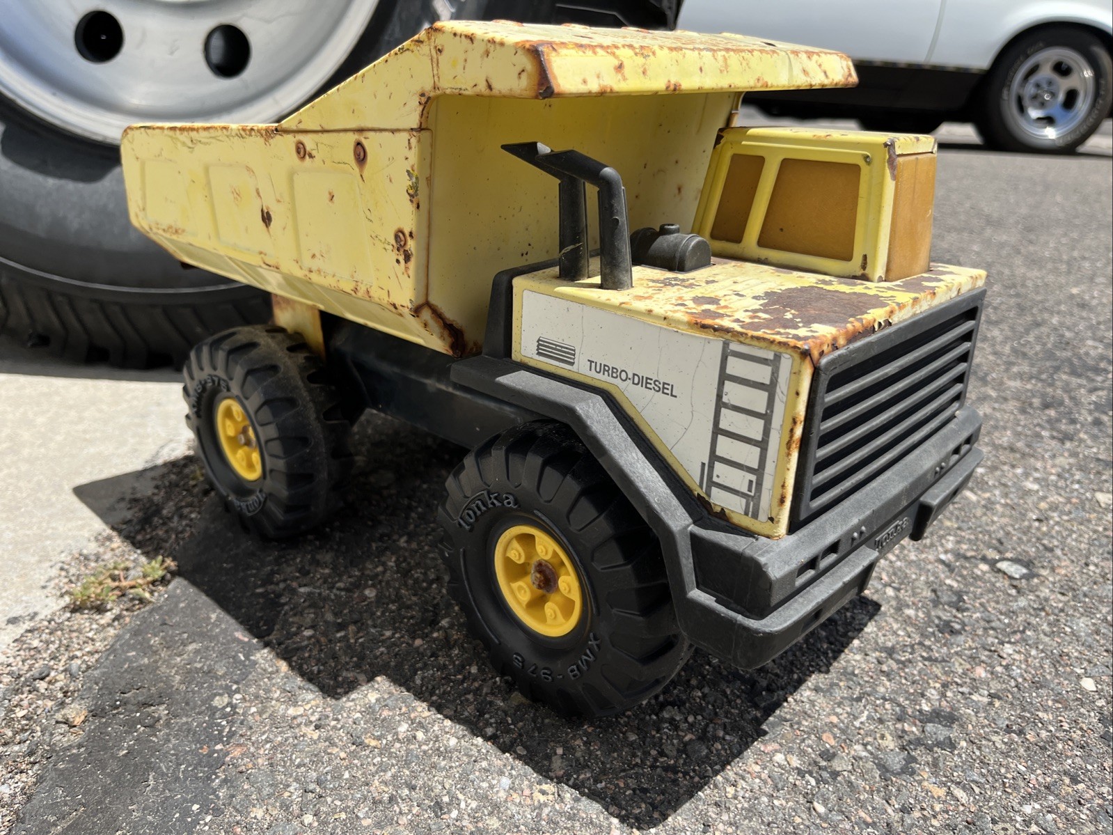 Vintage Metal Tonka Dump Truck Antique Collectible