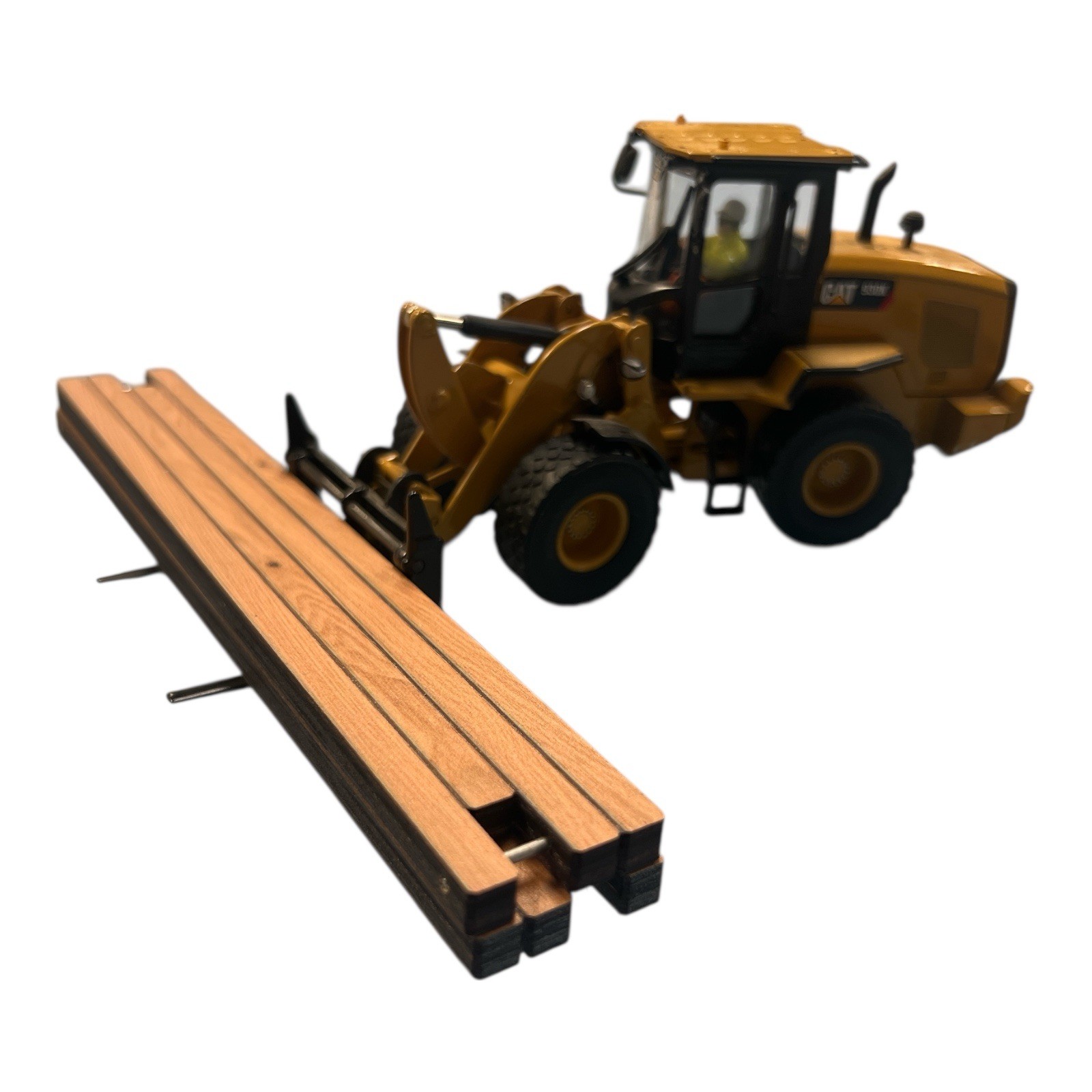Diecast Crawler Crane Timber Mats 1/50 Scale Real Wood