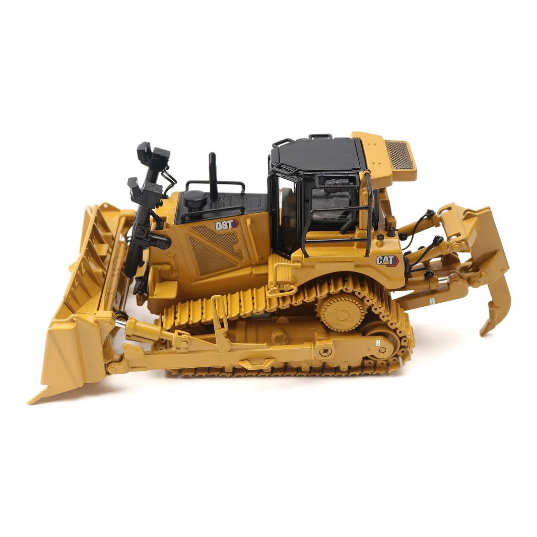 DM 1/50 Scale CAT D8T Track-Type Tractor With 8U BLADE Diecast Model 85566C