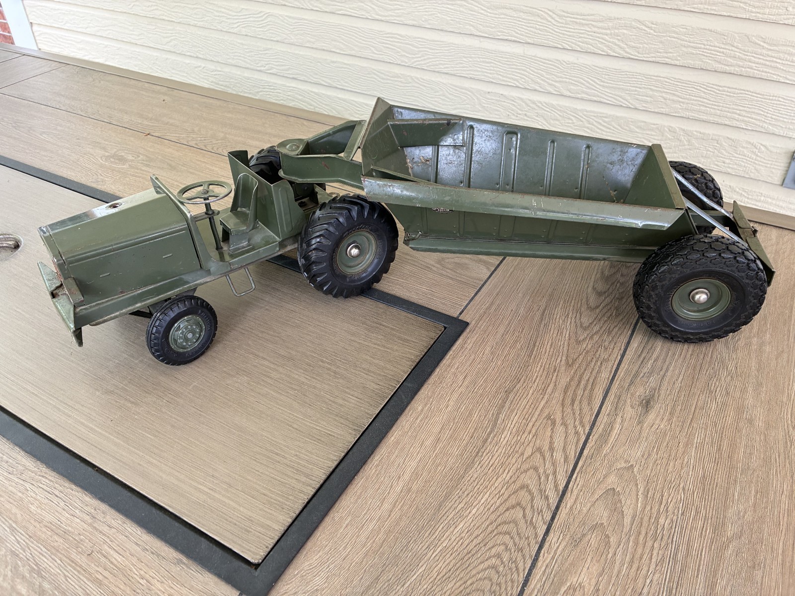 Vintage 1950s Doepke The Pioneer Live Bottom Earth Mover FAST SHIP From Colorado