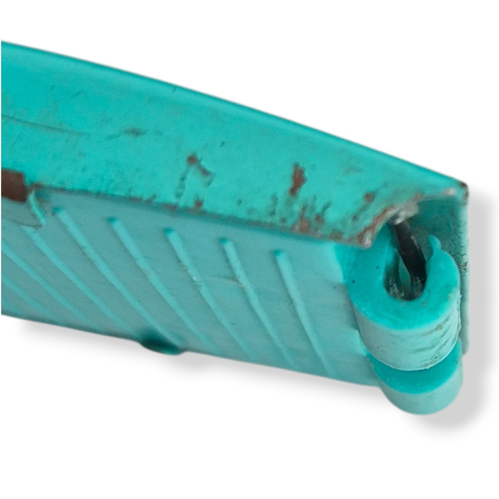Vintage 1960s Structo Pressed Steel Chevy Corvair Rampside Pickup Truck Teal