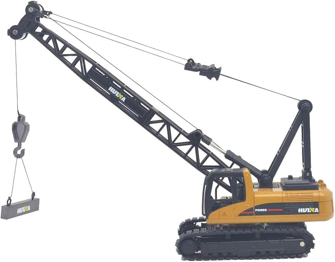 Construction Trucks Toys Crane Truck 1/50 Scale Diecast Truck Engineering Car Me