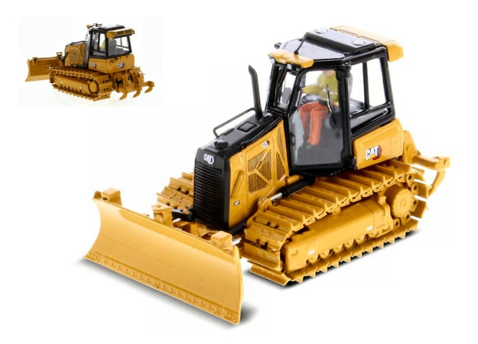 Diecast Model Master CAT D3 Track Type Tractor 1:50 Industrial Vehicles Mod…