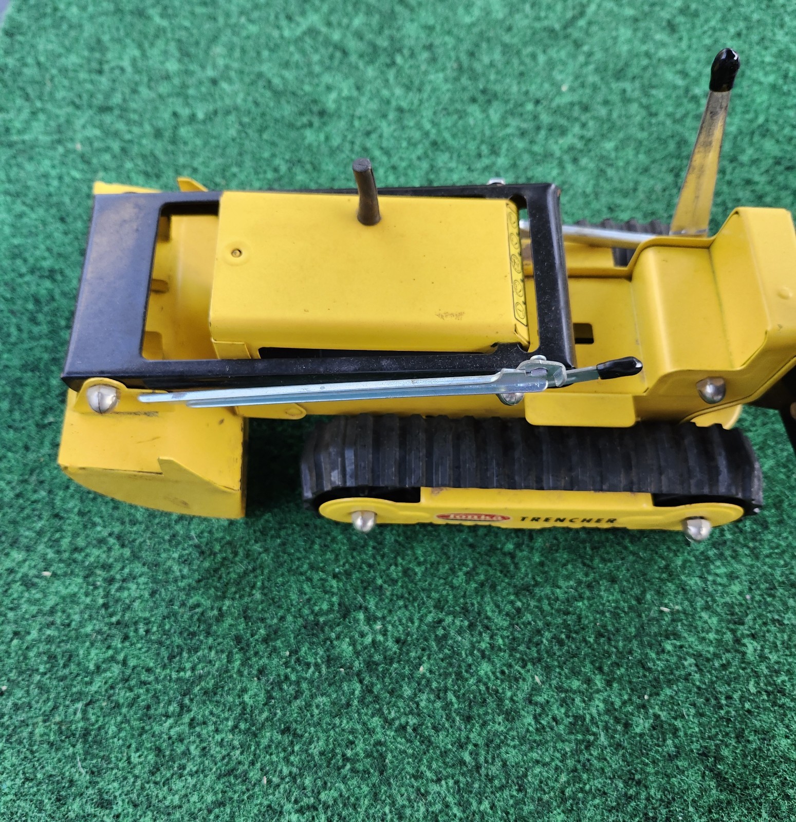 VINTAGE 1969 TONKA NO. 2534 TRENCHER DIECAST CONSTRUCTION TOY IN BOX GREAT SHAPE
