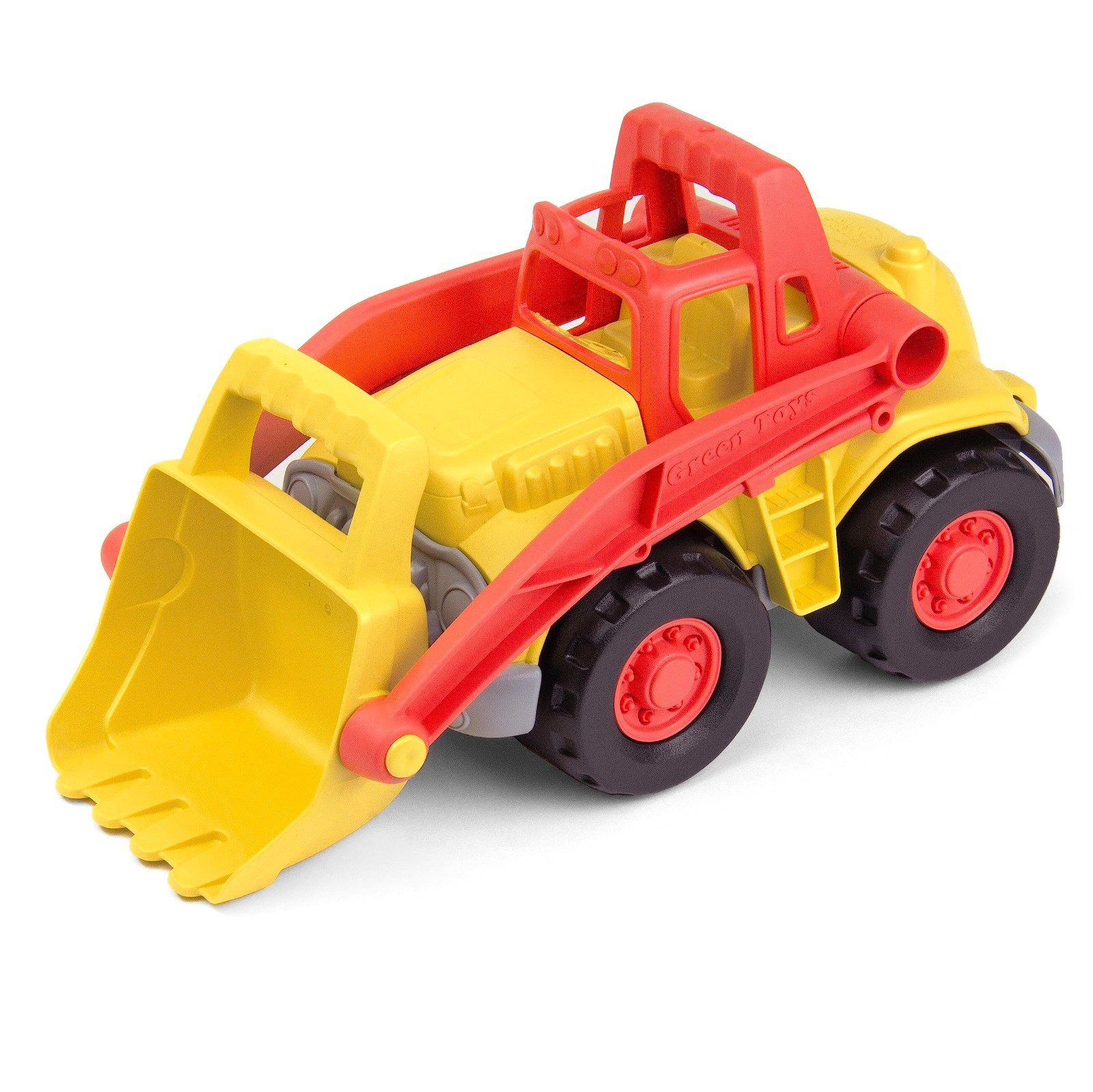 Eco-Friendly OceanBound Loader Truck – 2023, Yellow/Red, Durable Toy Vehicle