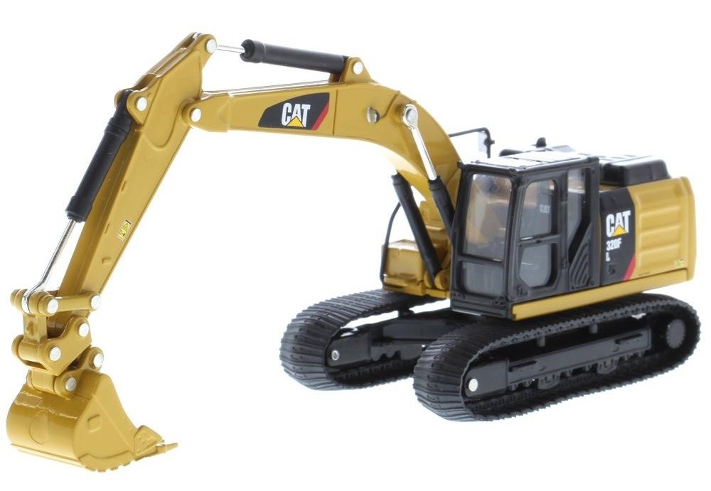 DIECAST MASTERS – Excavator with 5 Work Tools – CATERPILLAR 320F L – 1/64 …