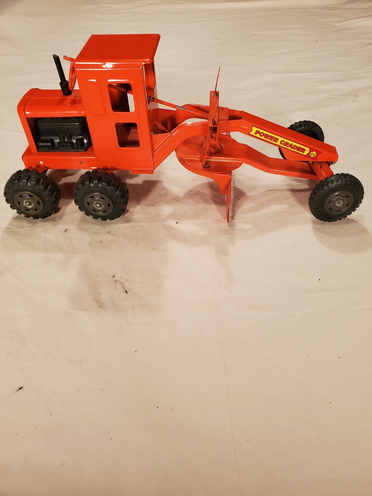 Vintage Marx Power Grader Toy Pressed Steel