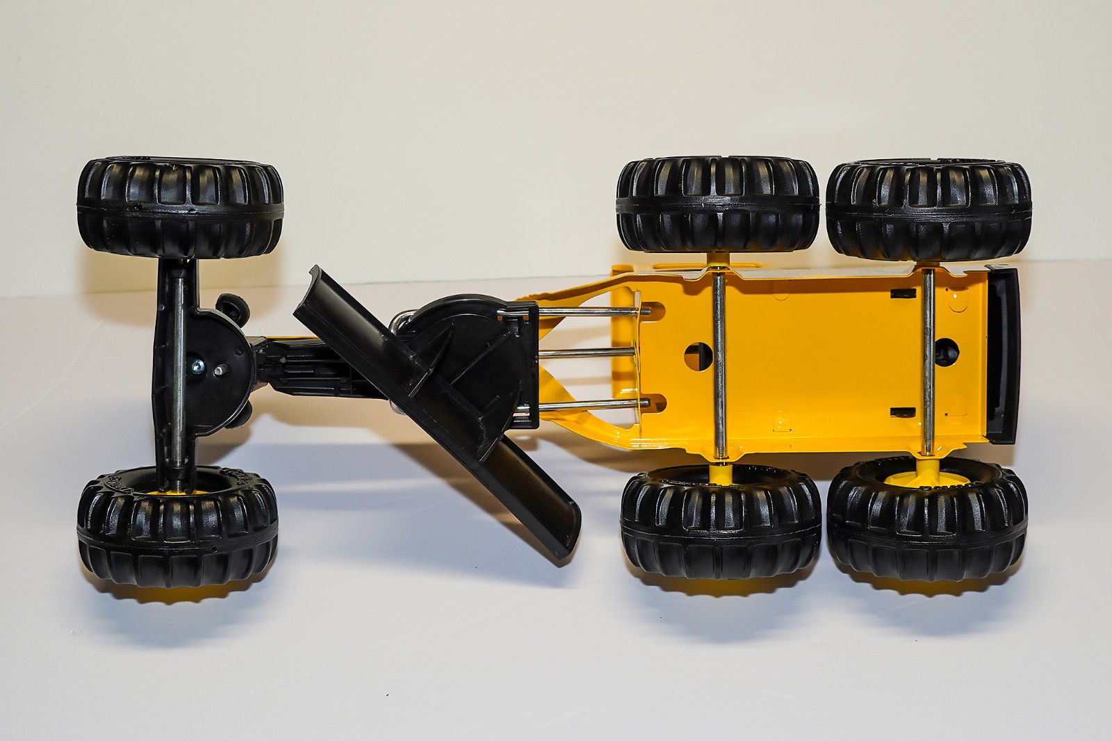 2001 Tonka Tough Grader Steel/Plastic Hasbro Tonka
