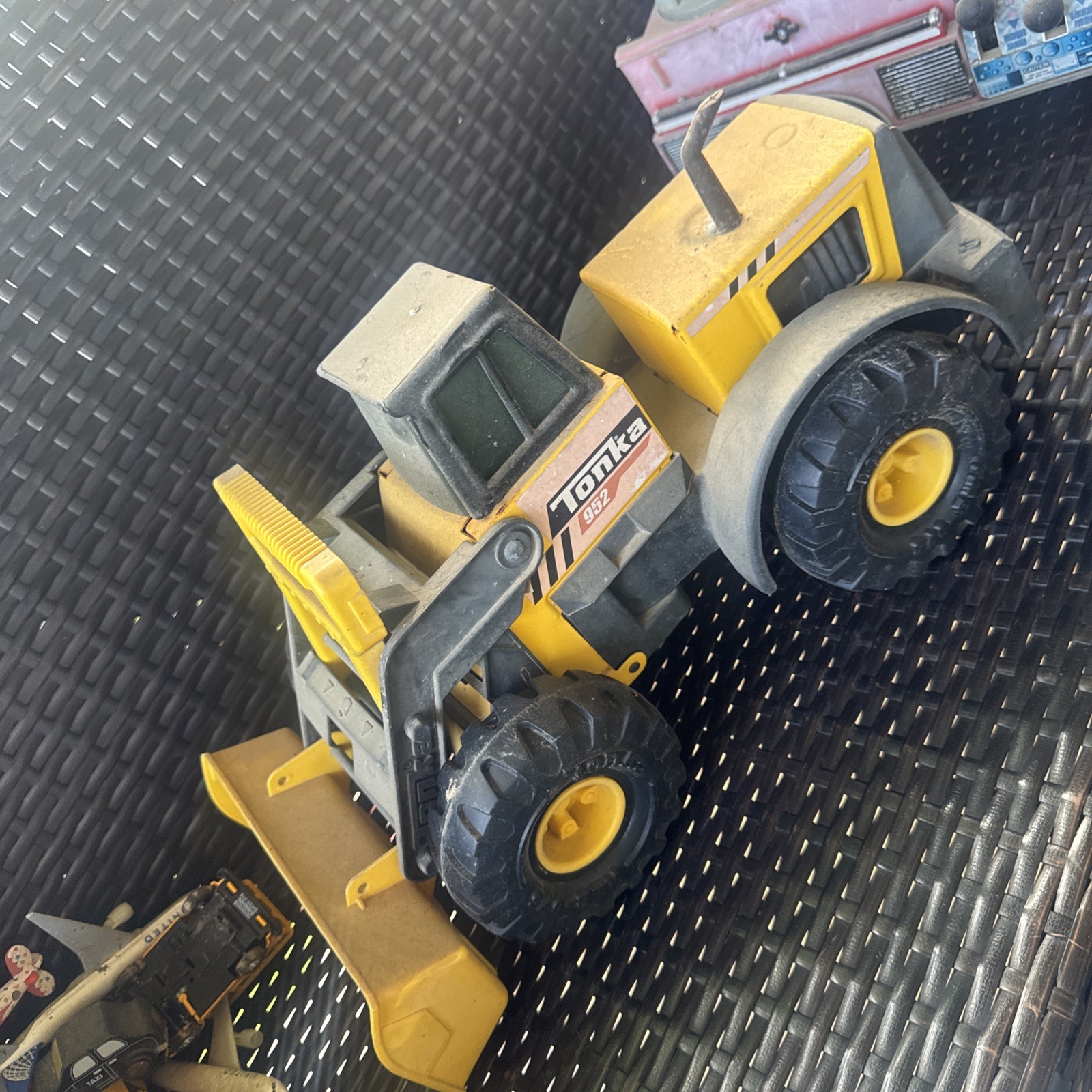 Tonka Wheel Loader 838 Pressed Steel Front End Loader Excavator beautiful toy