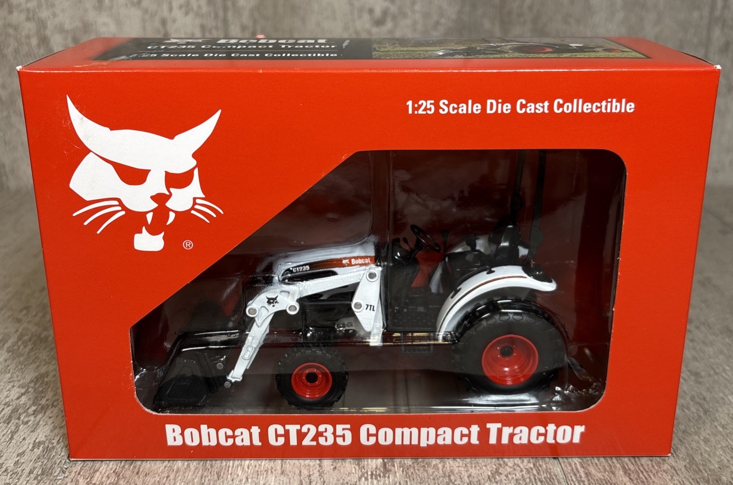 1/25 Ertl Norscot Bobcat CT235 Compact Utility Tractor w/ Loader Diecast