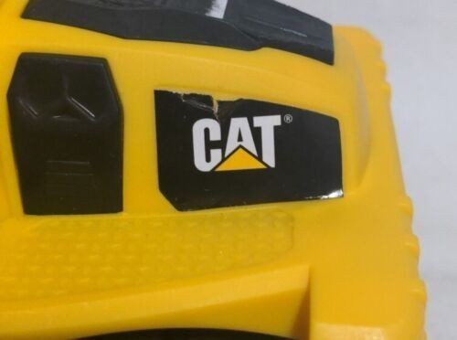 Big & Mighty! 10″ Yellow Plastic Toy CAT LOADER Truck – USED – Kids Construction
