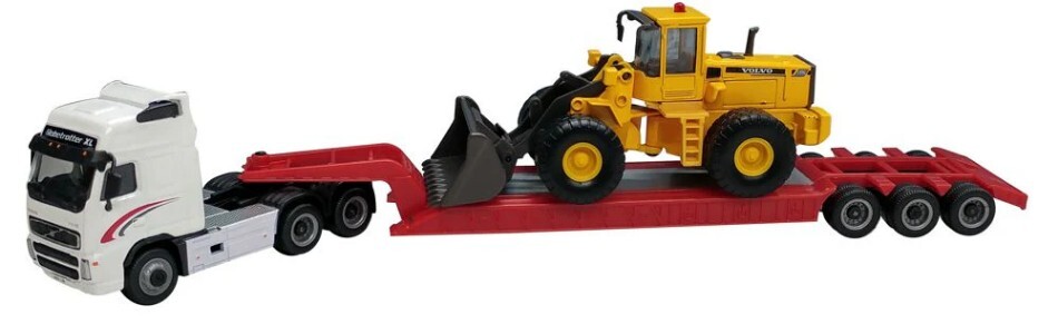 Vehicles Volvo Fh12 with Bulldozer L150C 1:87 Road