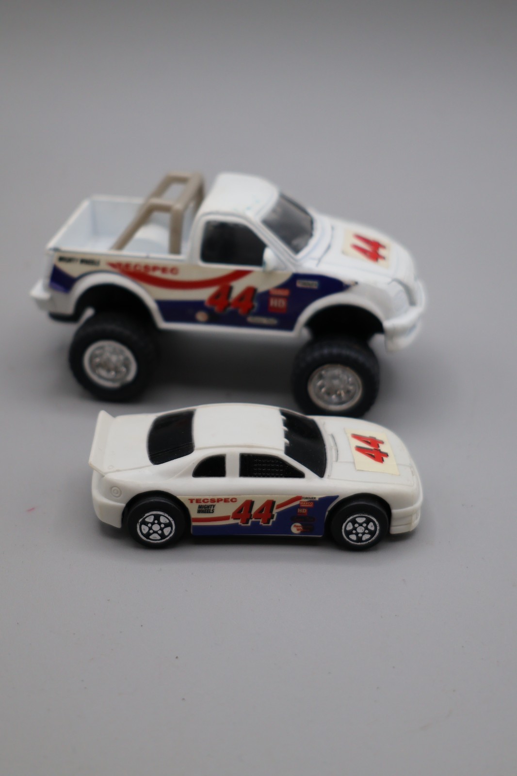 1998 SOMA MIGHTY WHEELS DIECAST METAL TRUCK & CAR