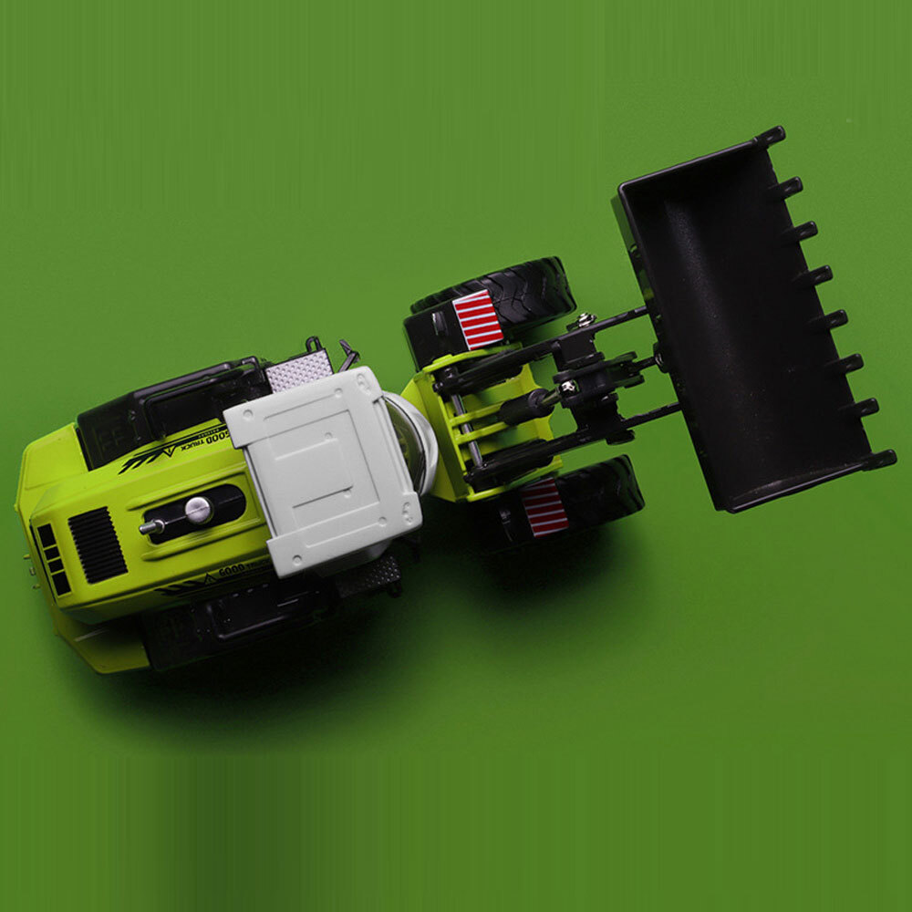 8.3″ Loader Tractor Bulldozer Construction Vehicle Diecast Model Toy Truck Green
