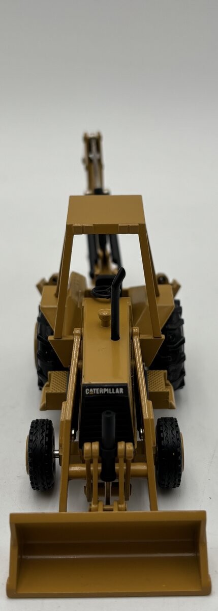 NZG 378 1:50 Scale Diecast Caterpillar 416 Backhoe Loader w/Hydraulic Hammer LN