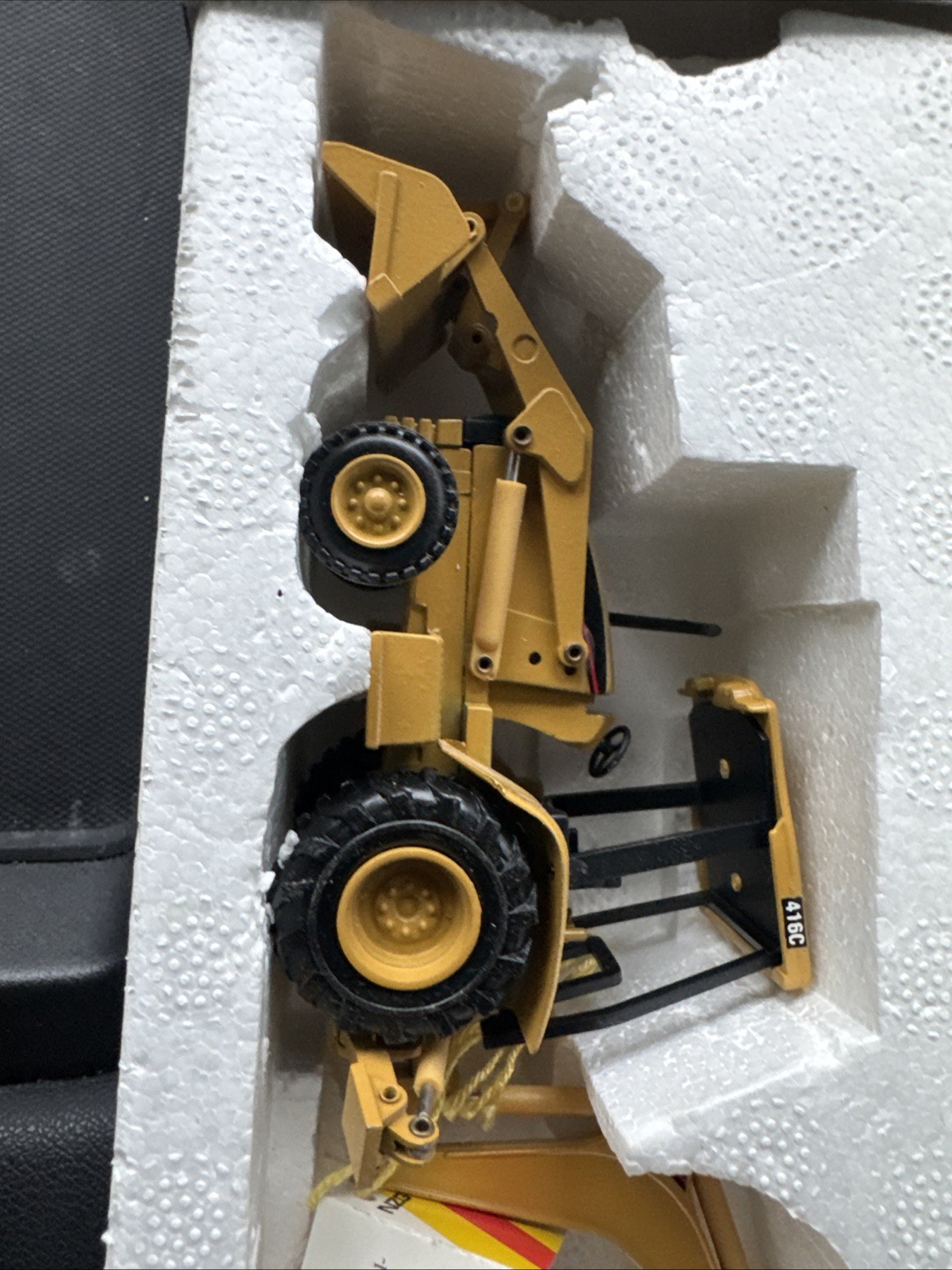 Caterpillar Cat 416C Backhoe Loader 1:50 Scale Model NZG MODELLE