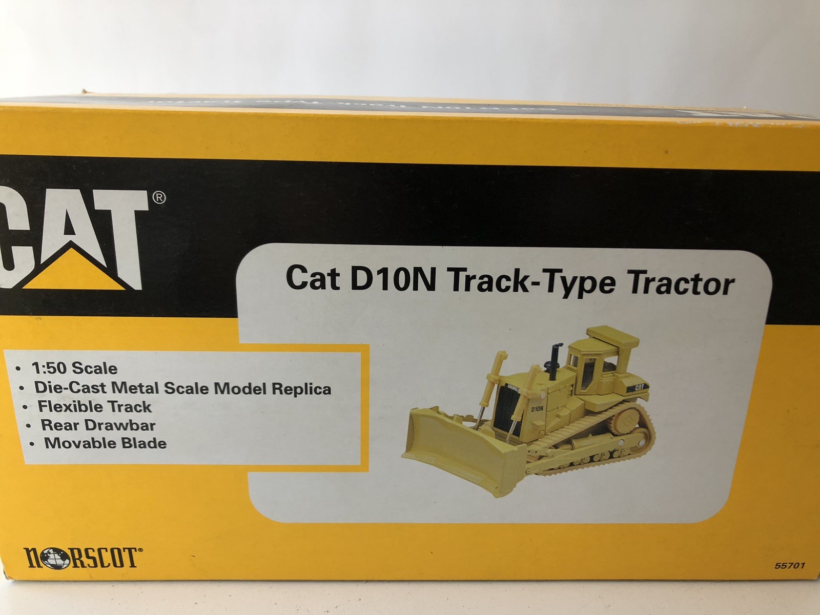 Cat D10N Track-Type Tractor Norscot #55701 NIB 1/50 Scale