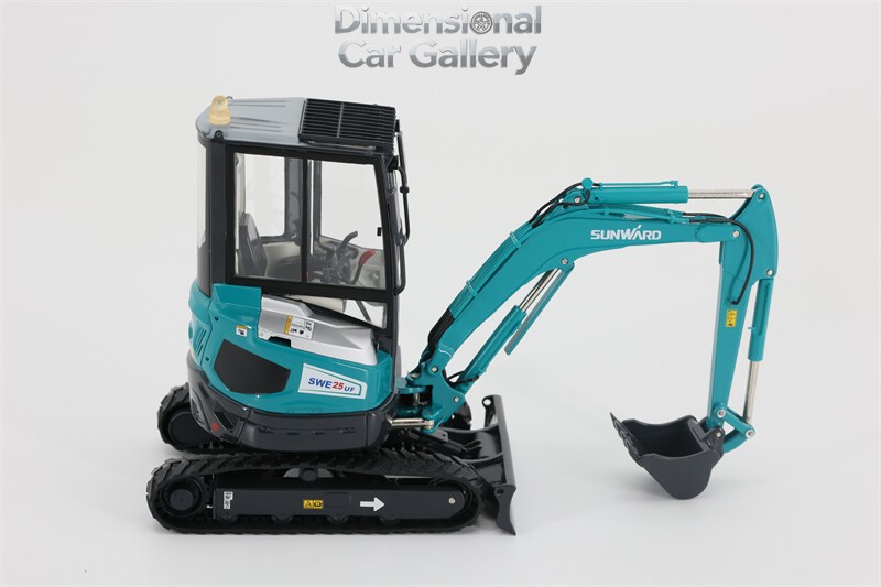 1:20 SUNWARD SWE25UF Mini-Sized Hydraulic Excavator Machine Diecast Model