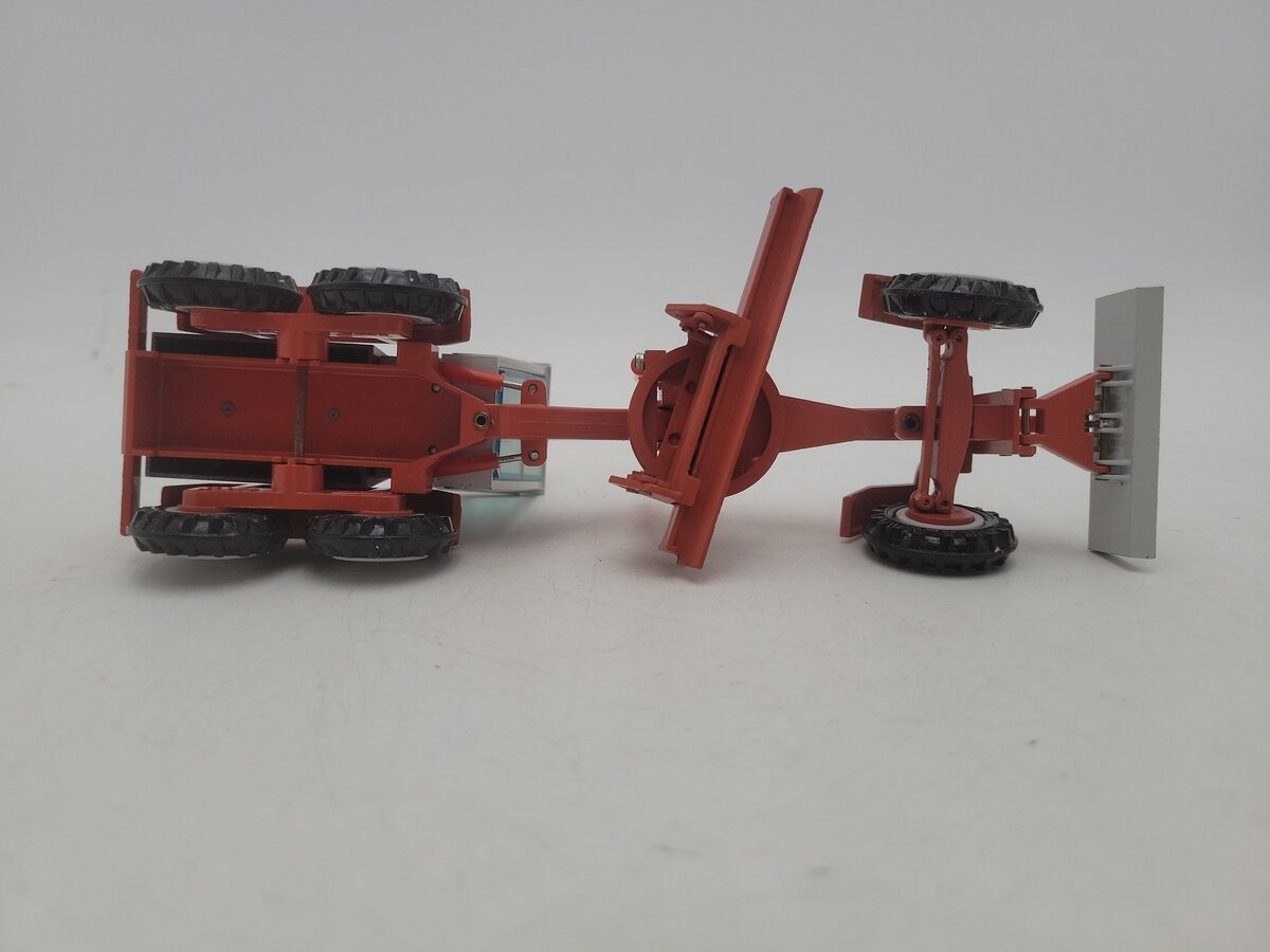 NZG 332 1:50 Scale Orange / Gray O&K F156A Motor Grader Diecast Model EX/Box