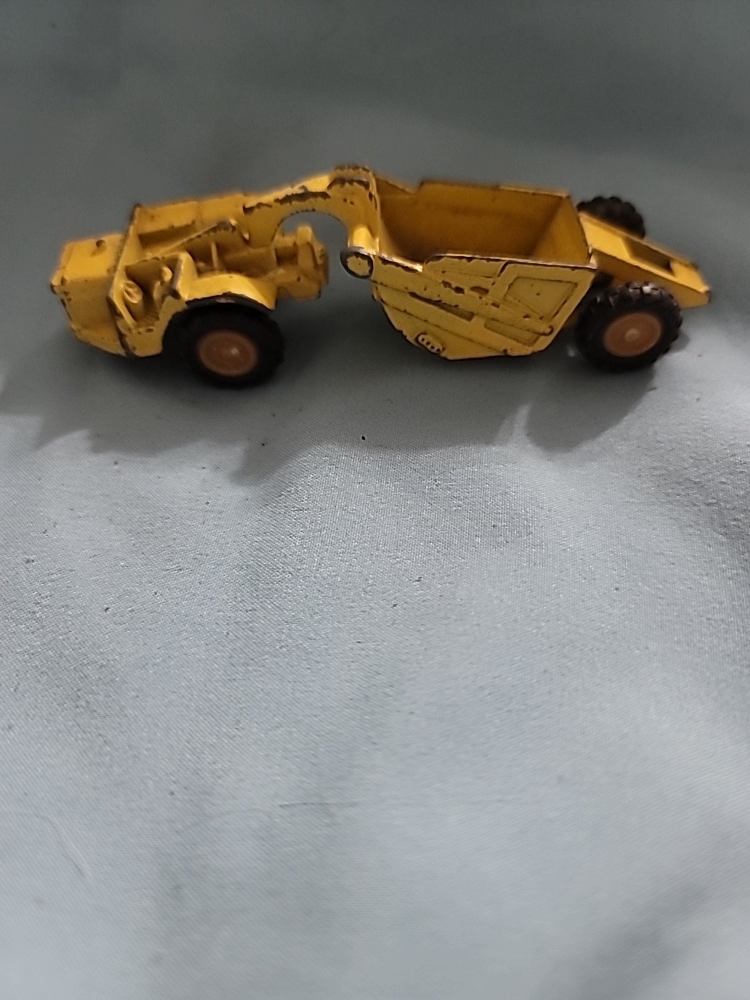 Vintage Lit’l Toy No 8-69 Michigan 310 Die-cast Construction Scraper Made In USA