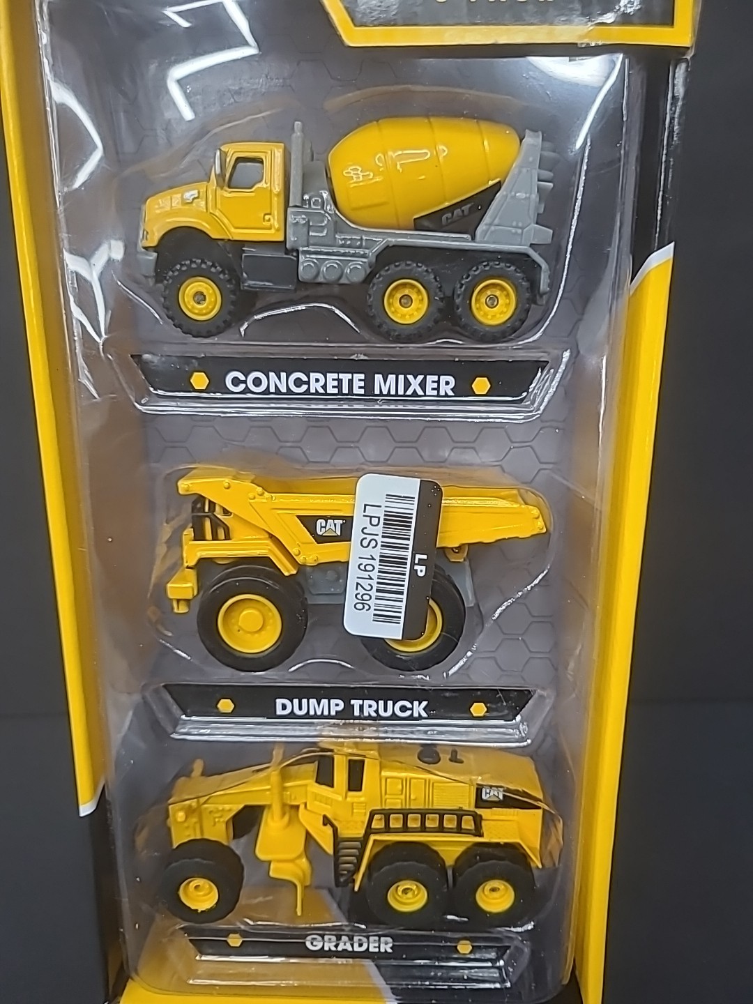 CAT Construction Toys Construction Die Cast Metal 3 Pack Vehicles