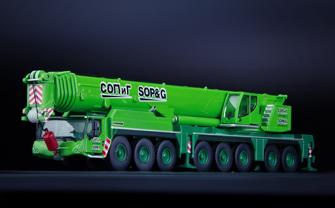 IMC MODELS – Crane LTM 1450-8.1 SOP & G – LIEBHERR – 1/87 – IMC32-0075