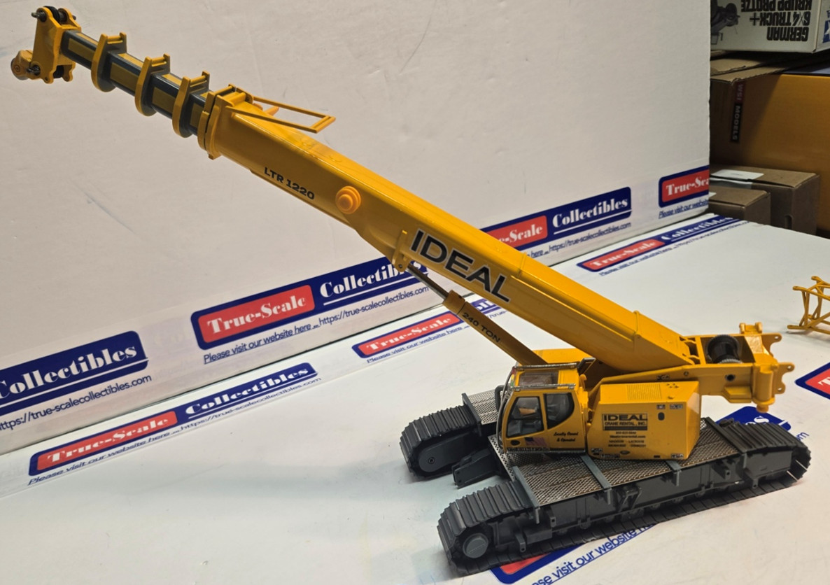 1/50 Custom IDEAL CRANE Liebherr LTR 1220 Hydraulic Crane – FREE SHIPPING !!!
