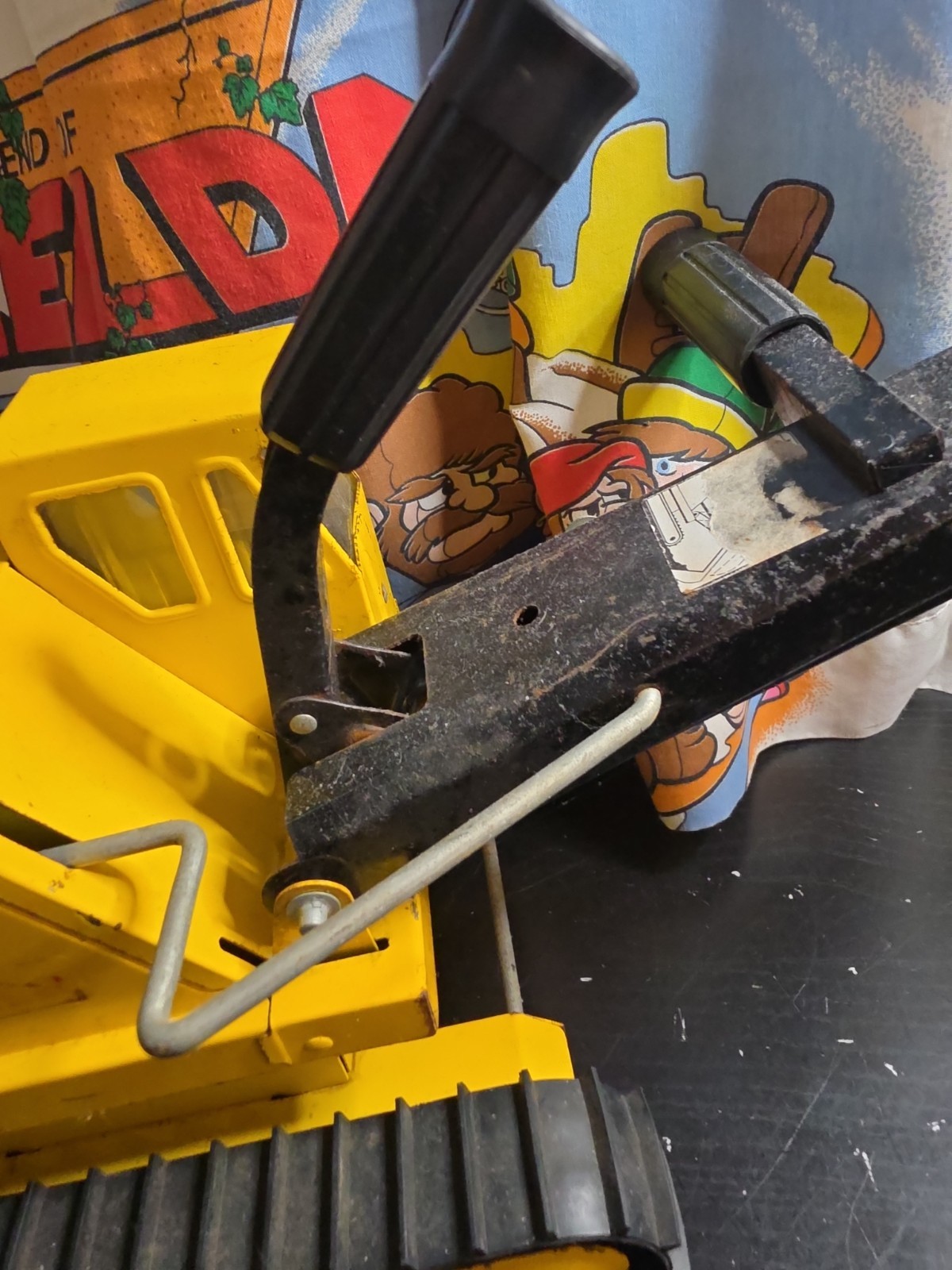 Vintage Tonka Toys Backhoe 1970s Huge 19″ Excavator Metal 70s Toy
