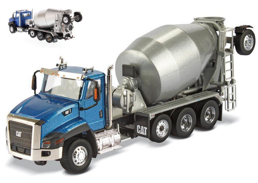 Vehicles Cement Mixer Diecast Master CAT CT660 DAY CAB 1:50