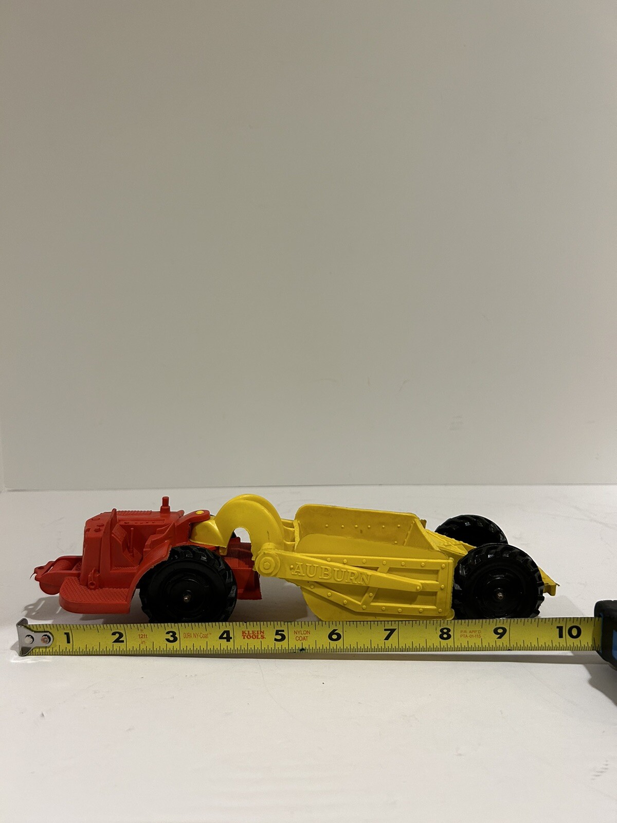 Vintage Auburn Rubber Earth Mover Scraper