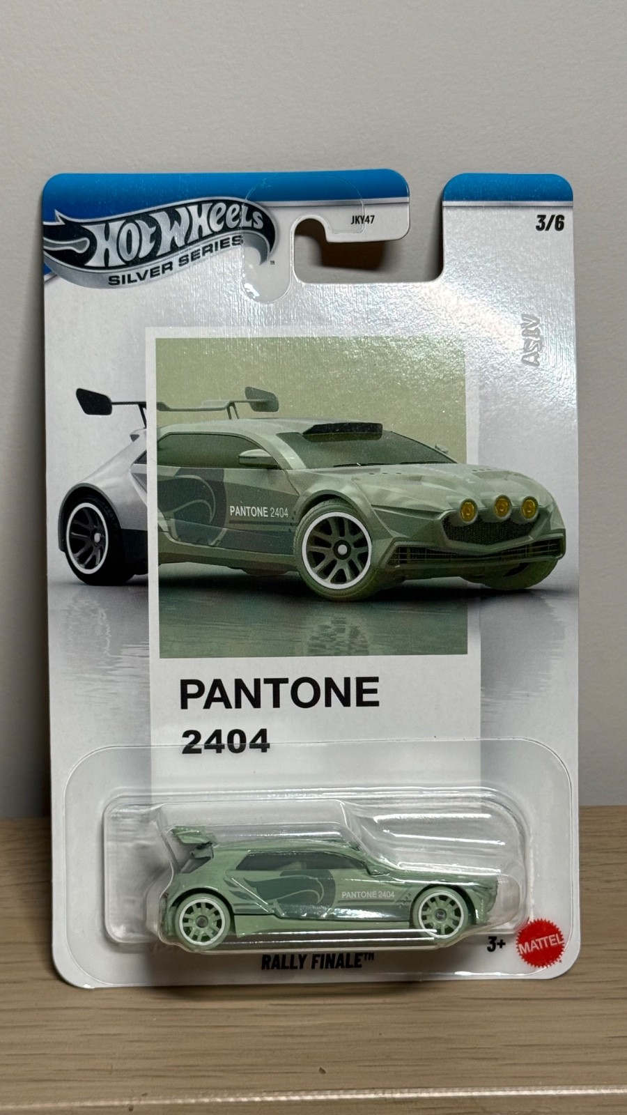 NEW Hot Wheels Silver Series 2 Pantone 2404 Rally Finale MINT VHTF