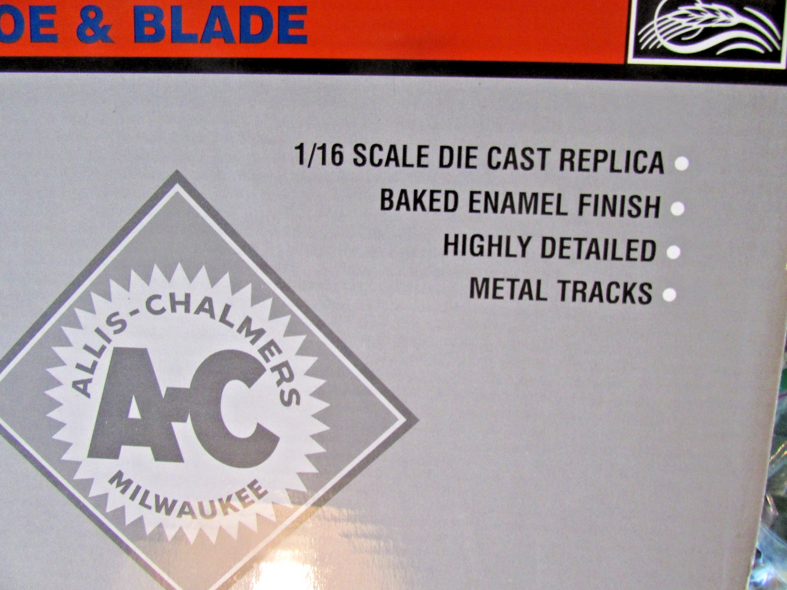 SpecCast Allis Chalmers Industrial HD-3 NIB Crawler-1/16-new in box