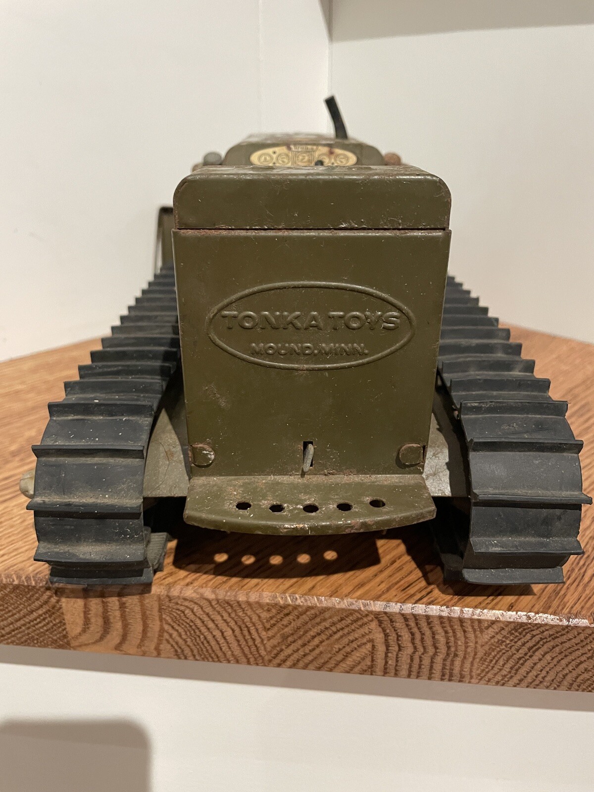 Vintage Tonka GR 2-2431 Army Green Bulldozer & Toys Caterpillar Grader Truck