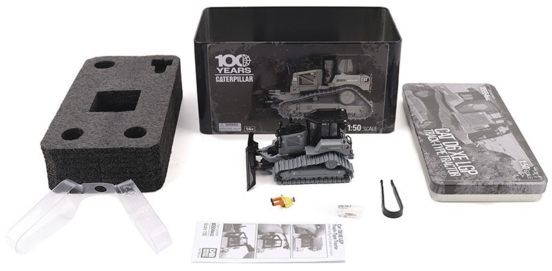 Cat D6 LGP VPAT Dozer Black Centennial Diecast Masters 1:50 Scale #85554BGC New