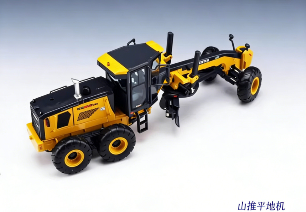 1:35 29CM SHANTUI SG27-G Motor Grader Construct Equipment Machine Diecast Model