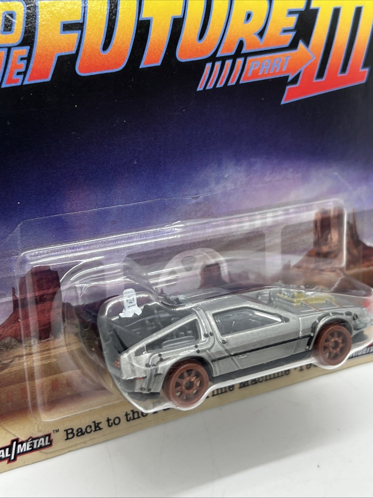 Hot Wheels Premium Pop Culture Back to the Future Part III Diecast Car