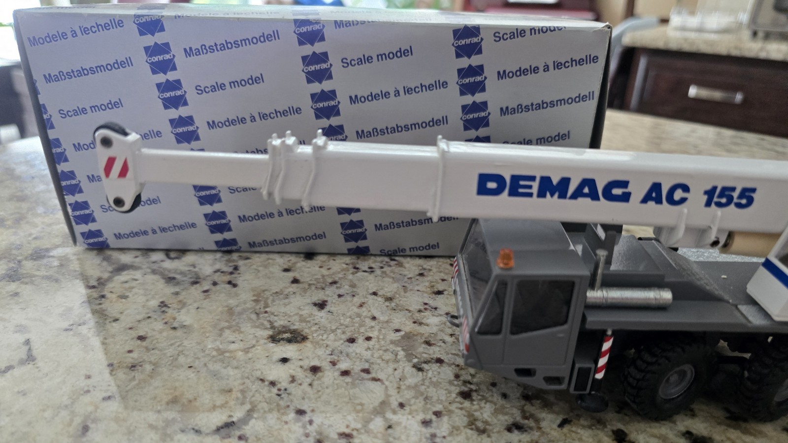 Vintage Conrad Demag AC 155 Telescopic Crane 1:50 Diecast Model Germany NEW