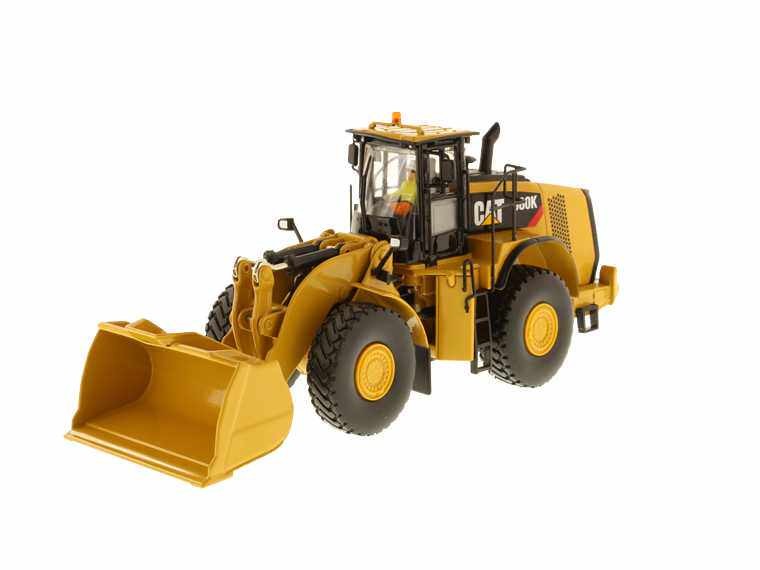 DM 1:50 Cat Carter 980K Wheel Loader Raw Treatment Alloy Vehicle Model 85289C