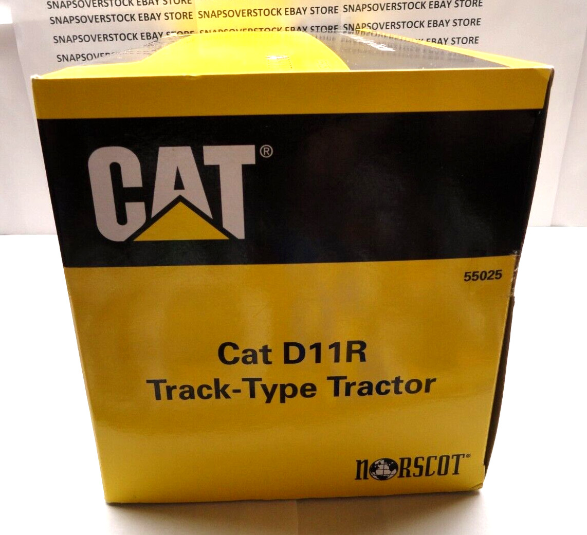 1999 NORSCOT CAT D11R BULLDOZER WITH RIPPER #55025, 1/50TH SCALE DIE-CAST, VHTF