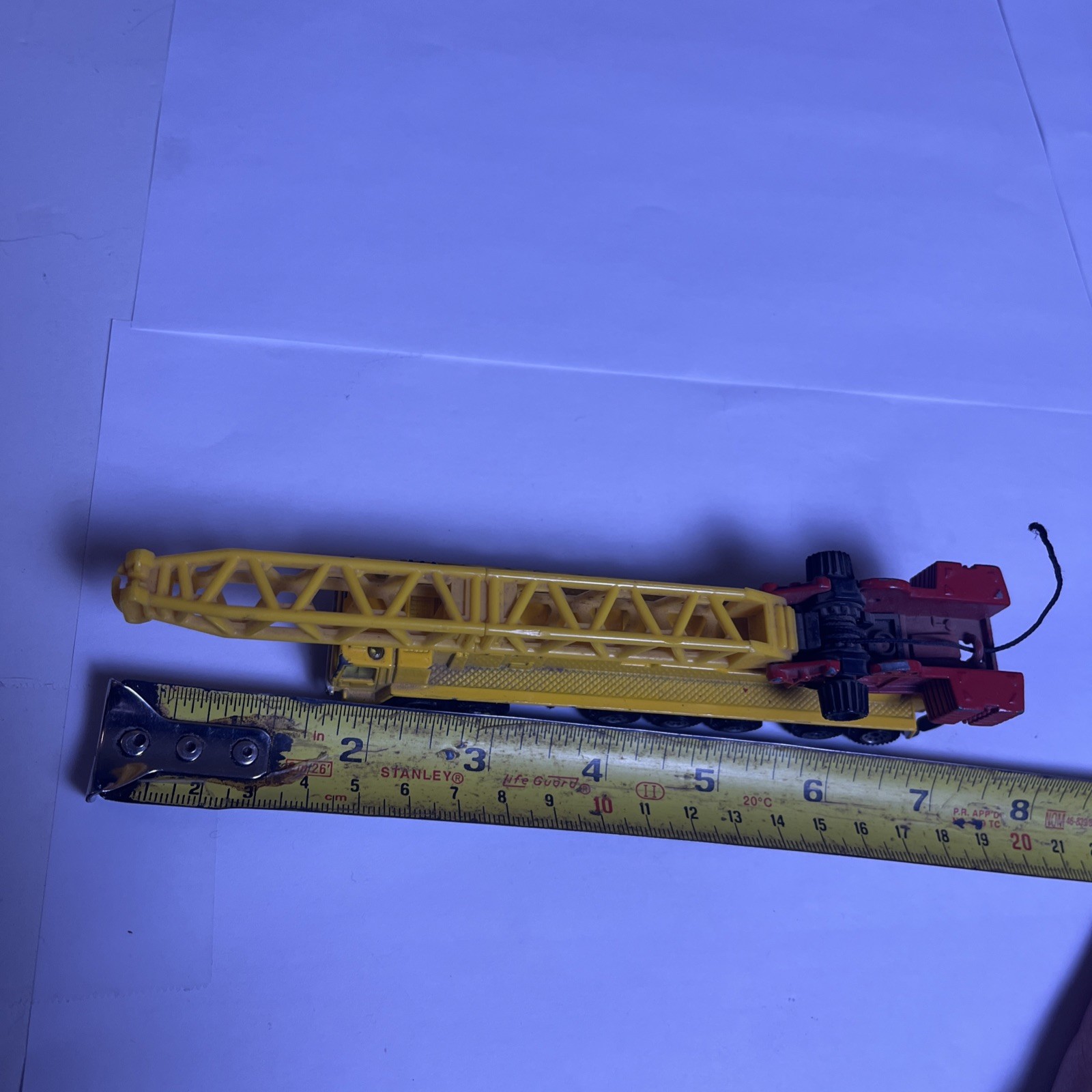Vintage SIKU Mk-KN1010 Hydraulic Construction Crane W. Germany #7816 – No Hook*